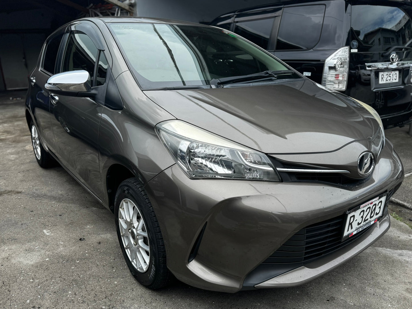 Toyota Vitz Dark Grey