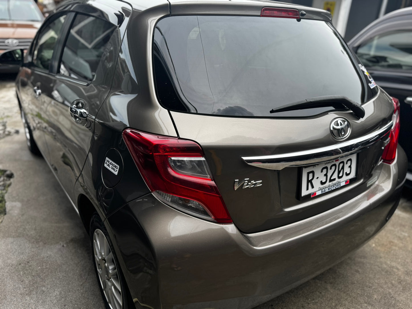 Toyota Vitz Dark Grey