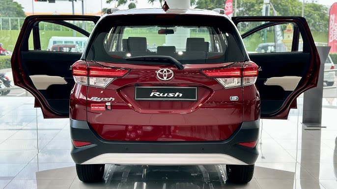 Toyota Rush 7 Seater - Maroon