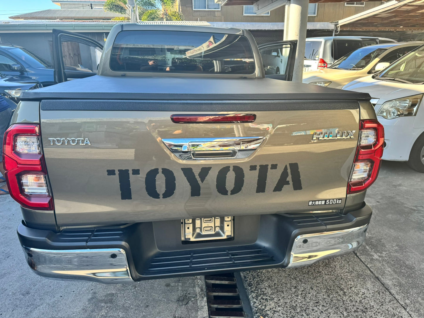 Toyota Hilux Truck 4x4 Army Green